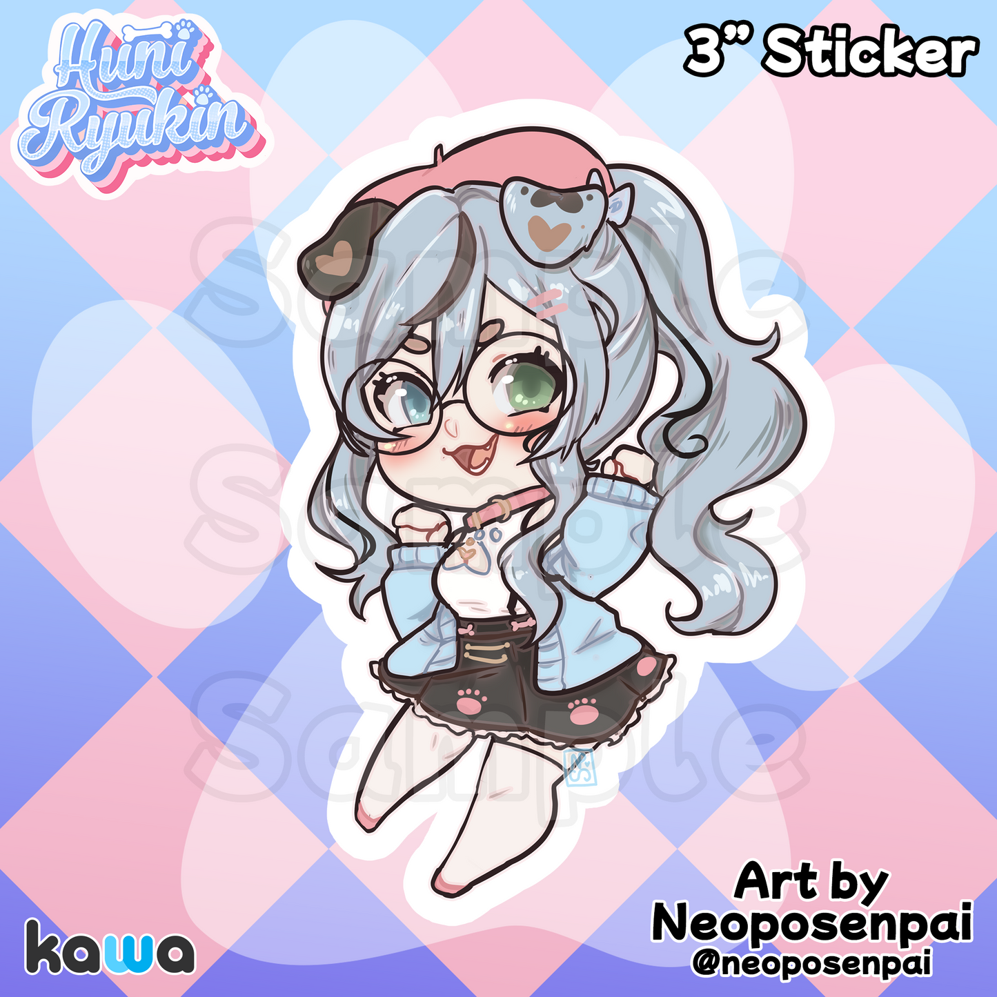 Hunikin : Stickers
