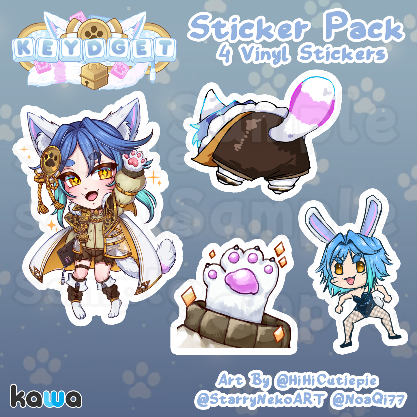 Keydget - Sticker Pack