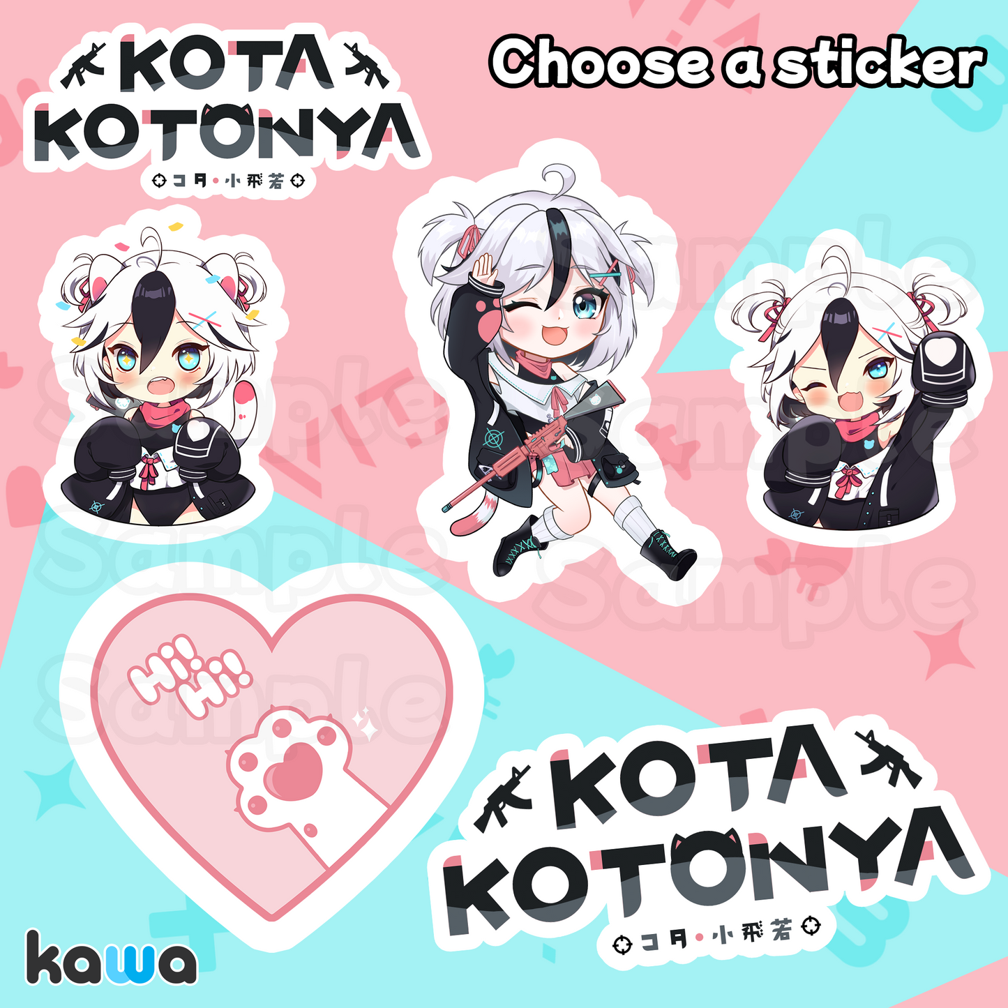 Kota Kotonya - Stickers