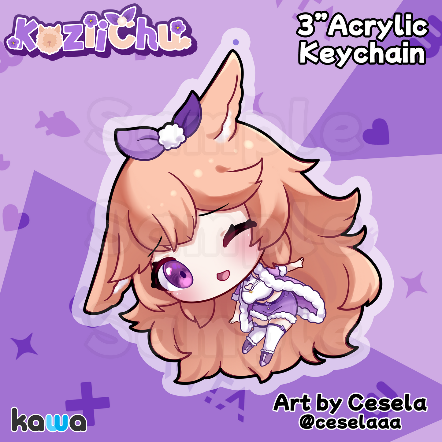 Koziichu : Pinch Keychain