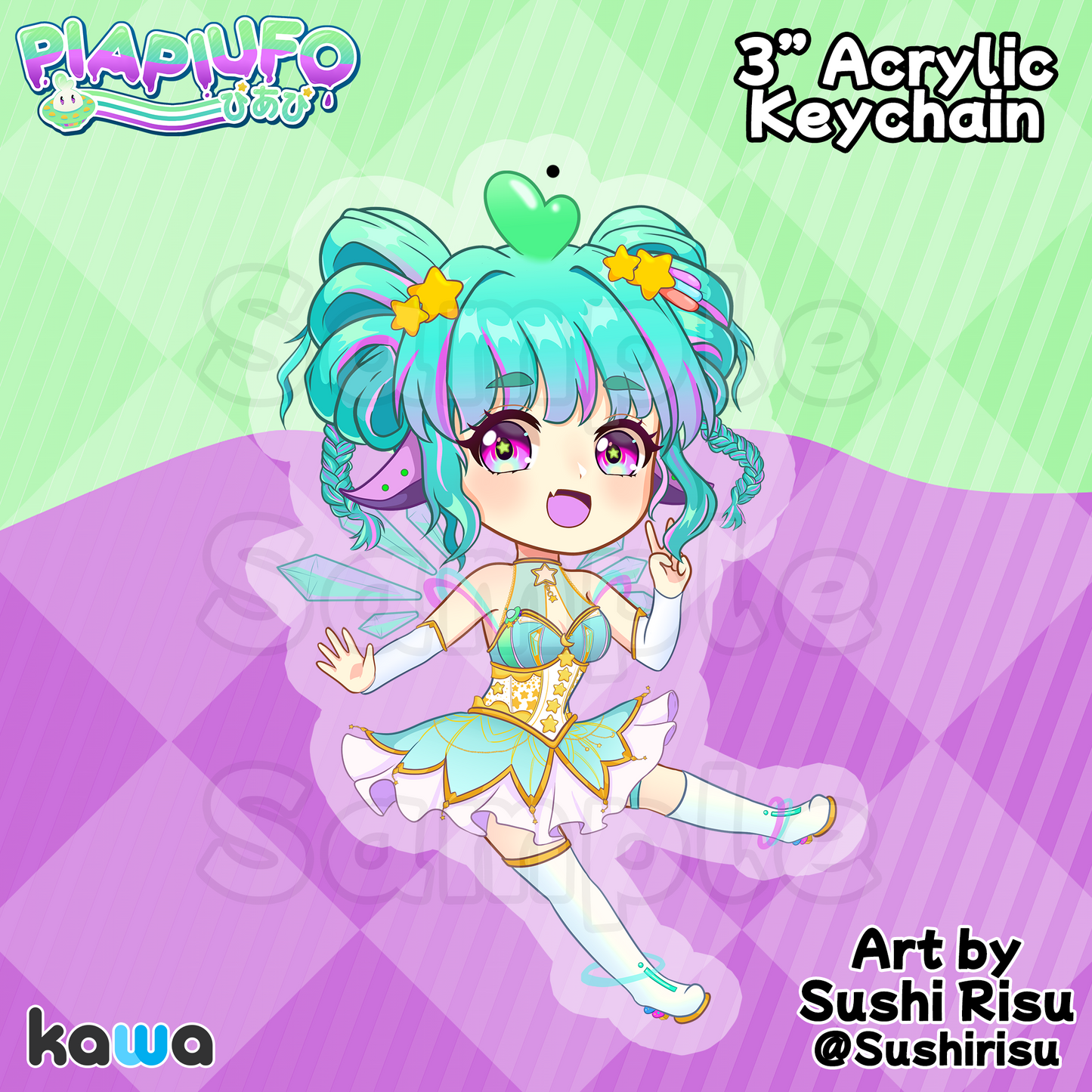 PiaPi UFO : Chibi Keychain