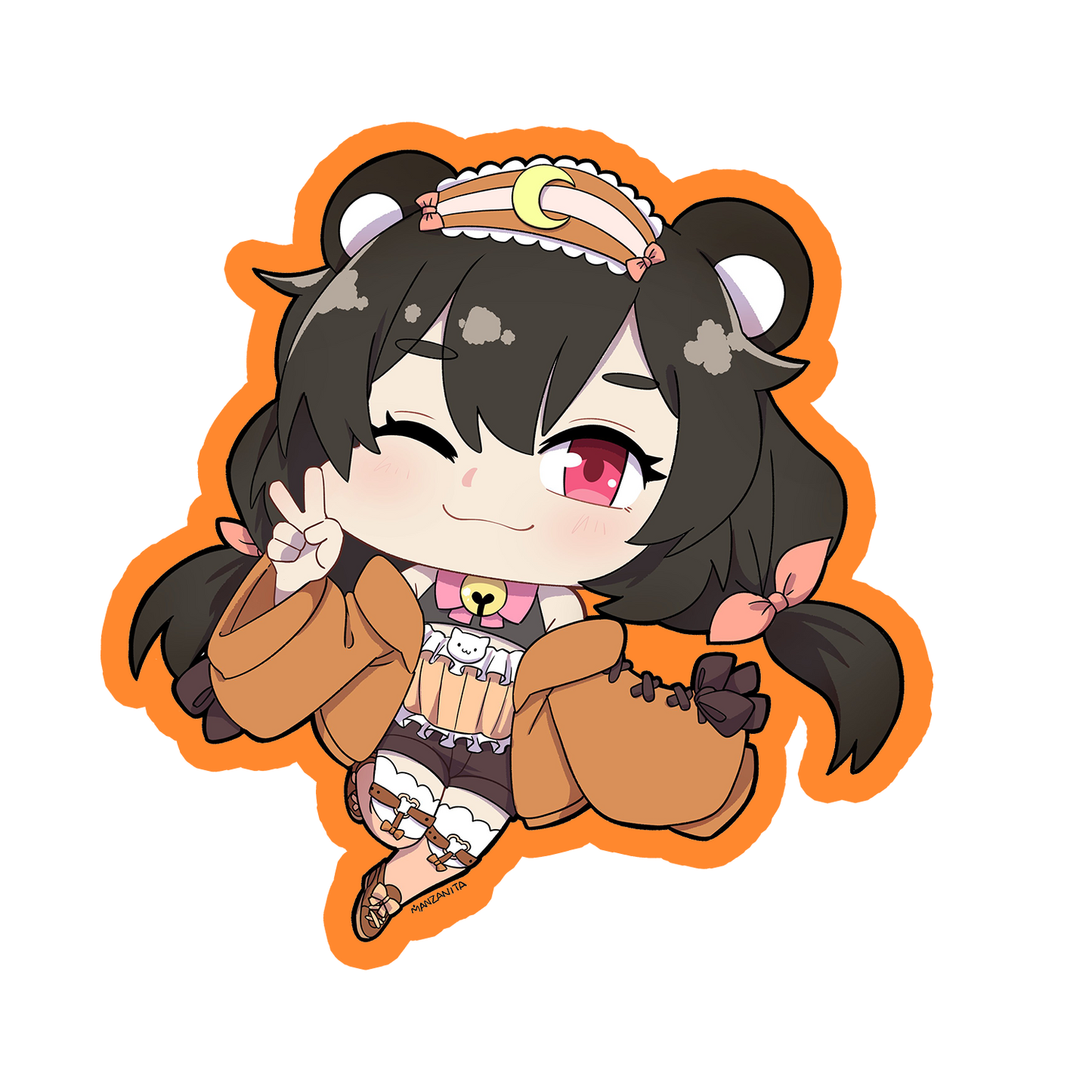 Senniursa : Orange Keychain