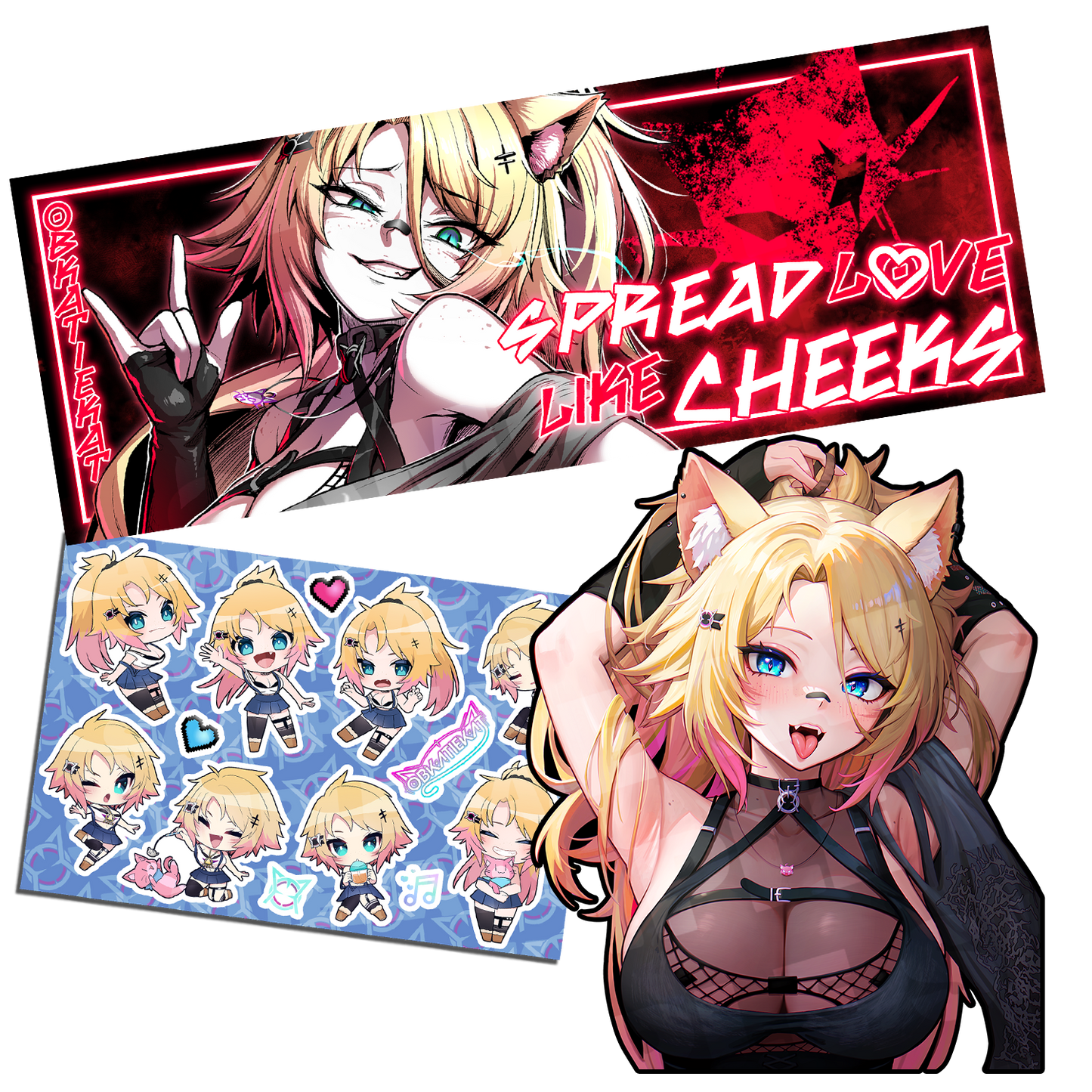 ObKatieKat - Decals / Stickers