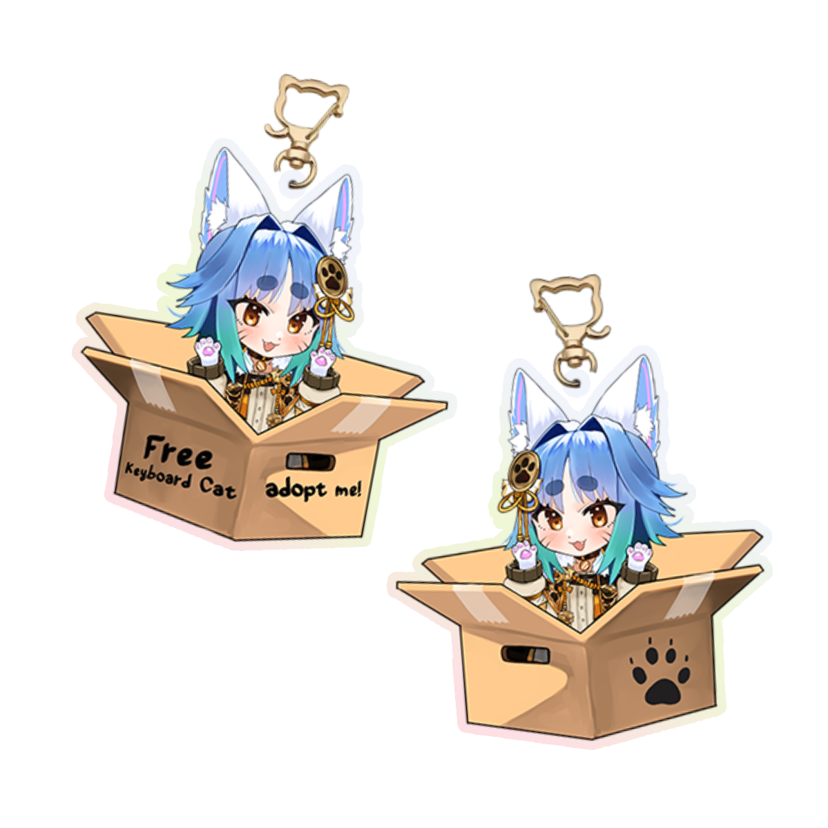 Keydget - Rainbow Keychain
