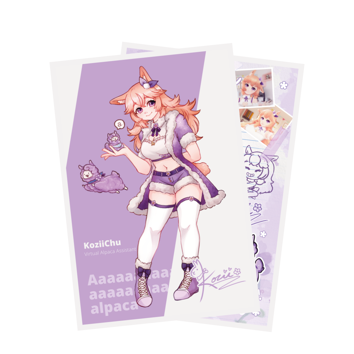 Koziichu : 4x6 Postcard Print