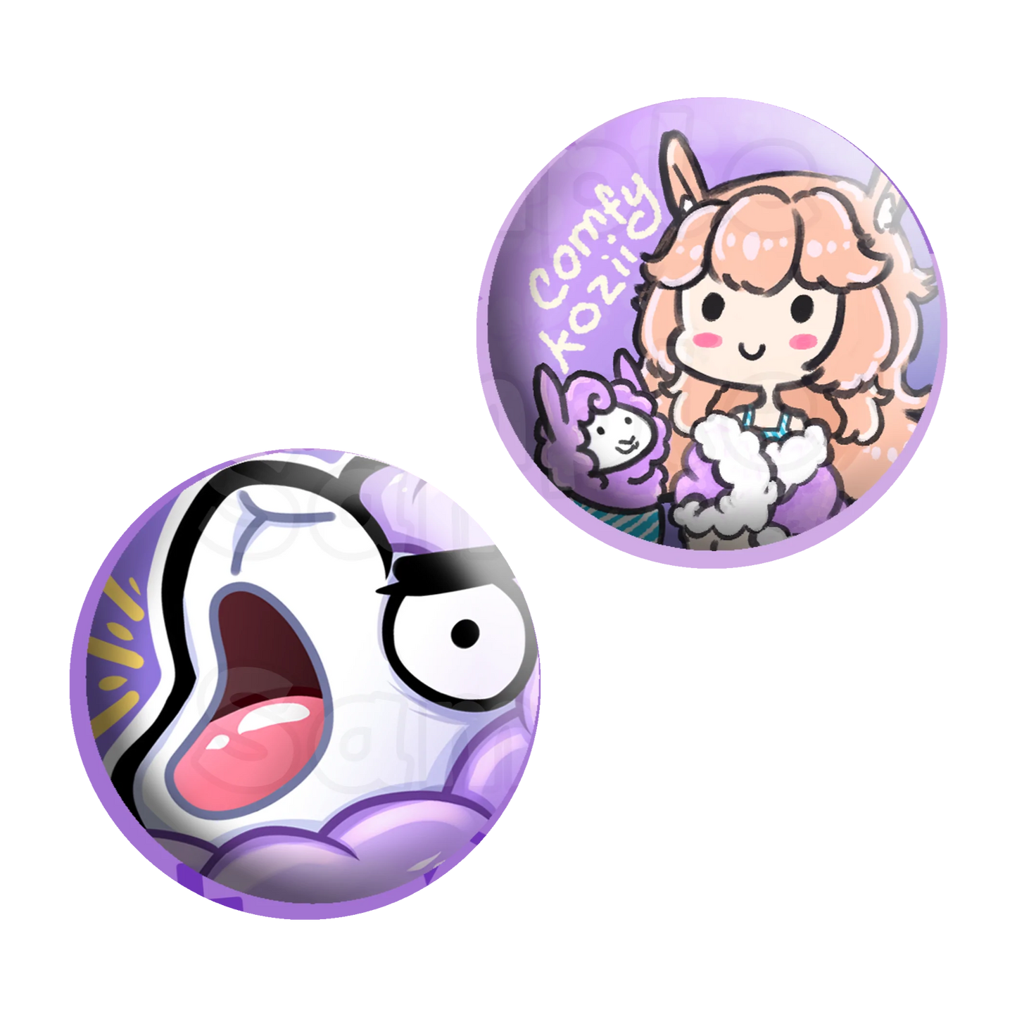 Koziichu : Pair of Buttons