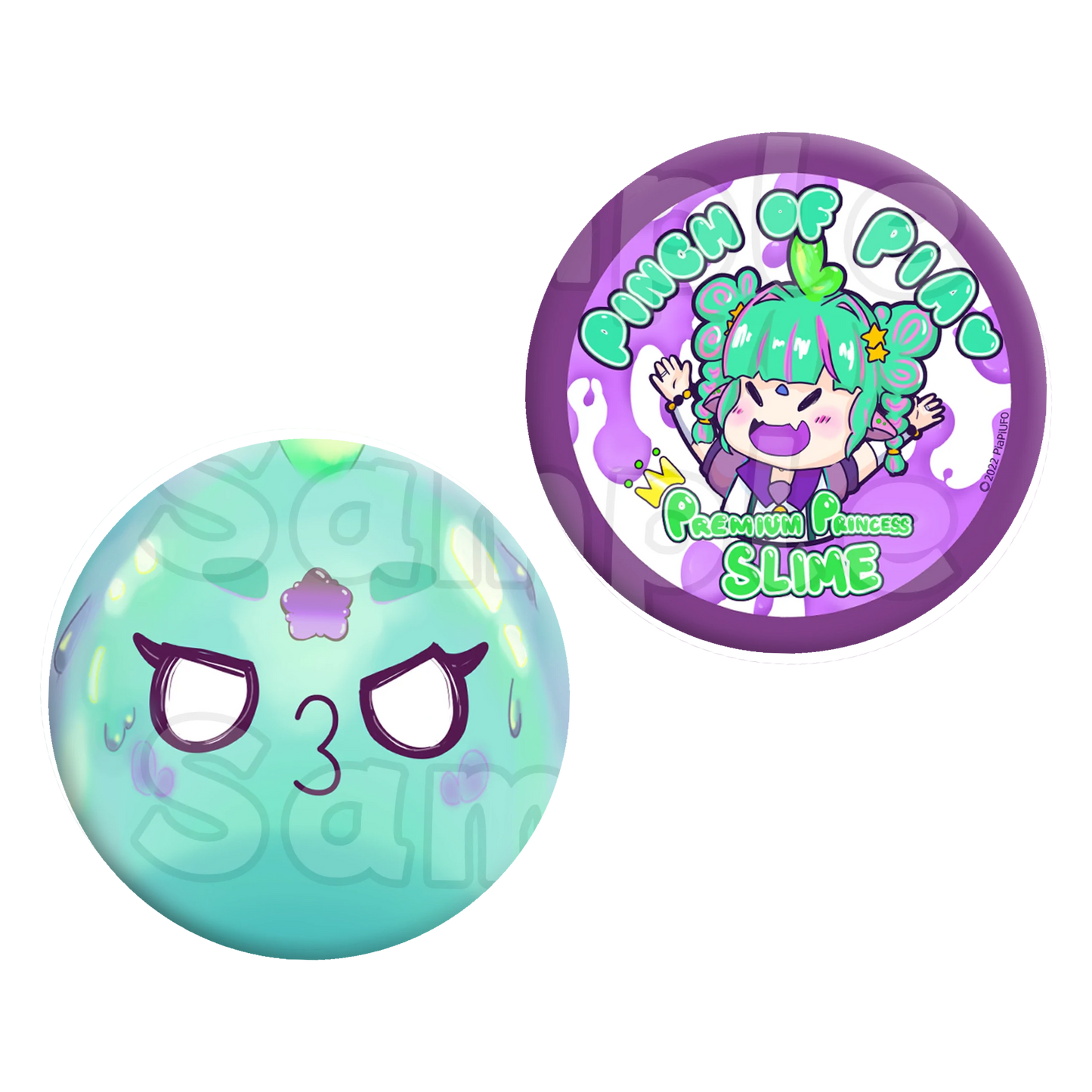 PiaPi UFO - Pair of Buttons