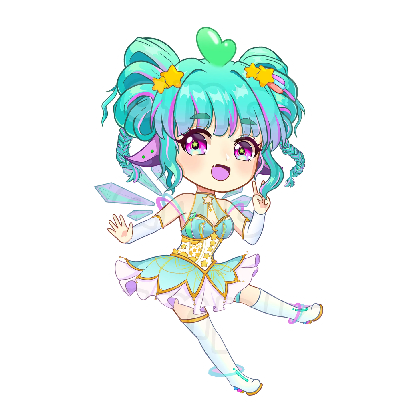 PiaPi UFO : Chibi Keychain