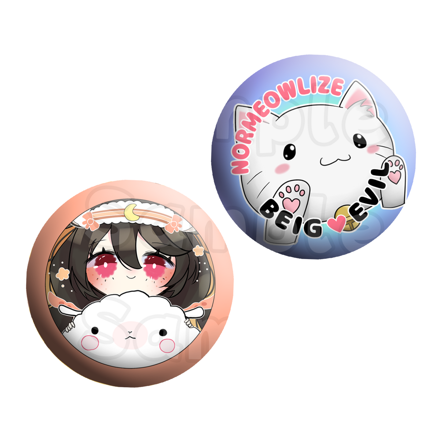 Senniursa : Pair of Buttons