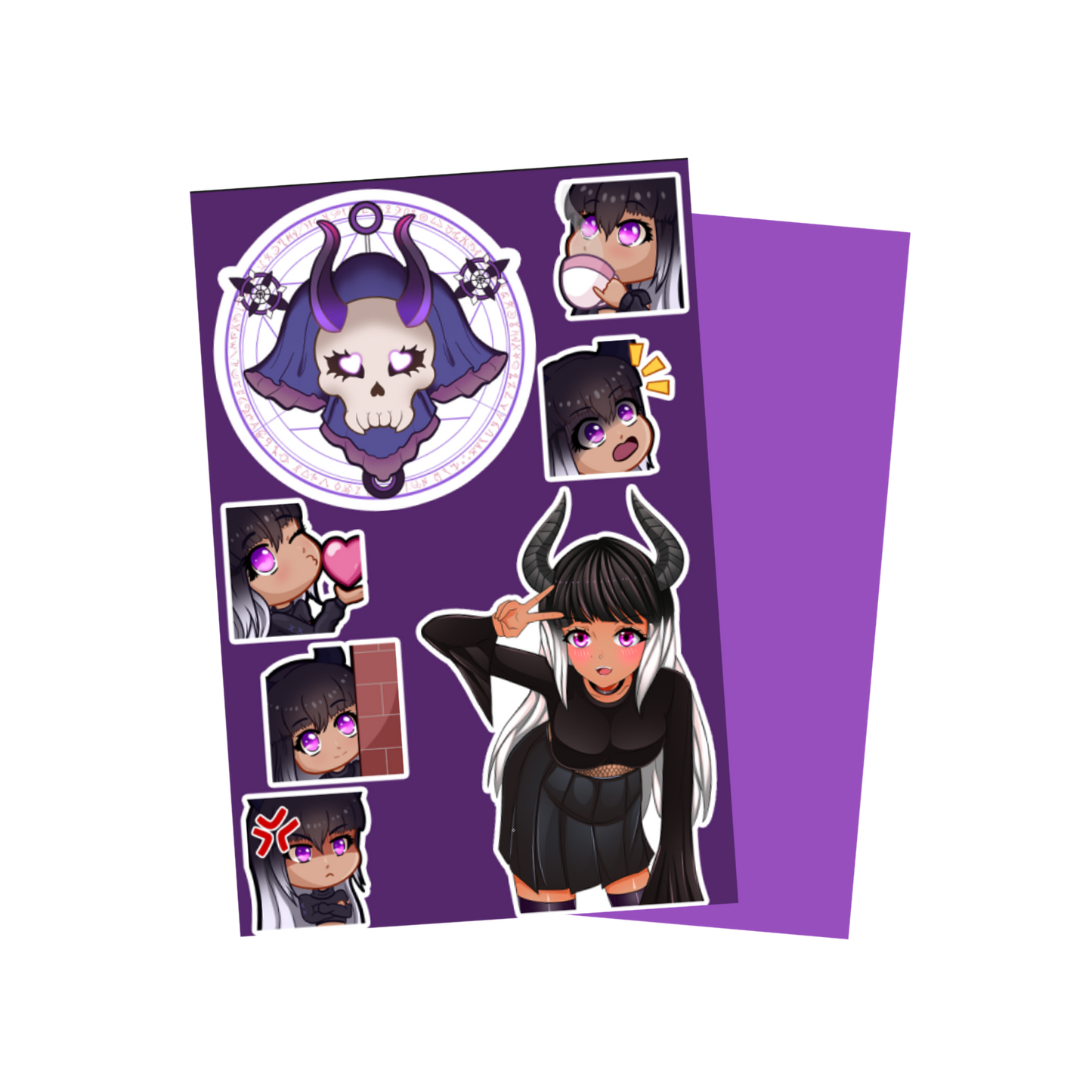 Sticker Sheet & Mini-print bonus / design not final