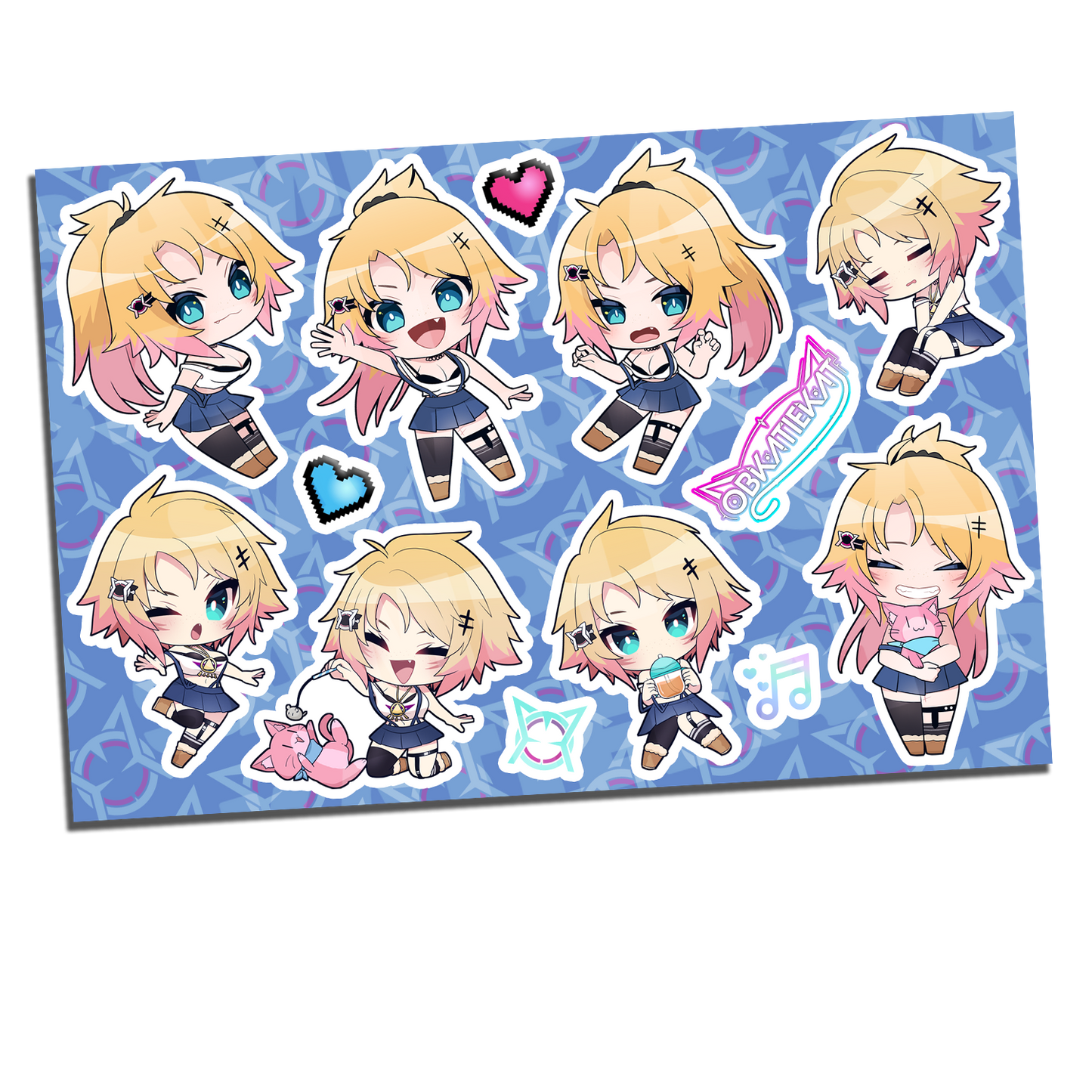 ObKatieKat : Sticker Sheet