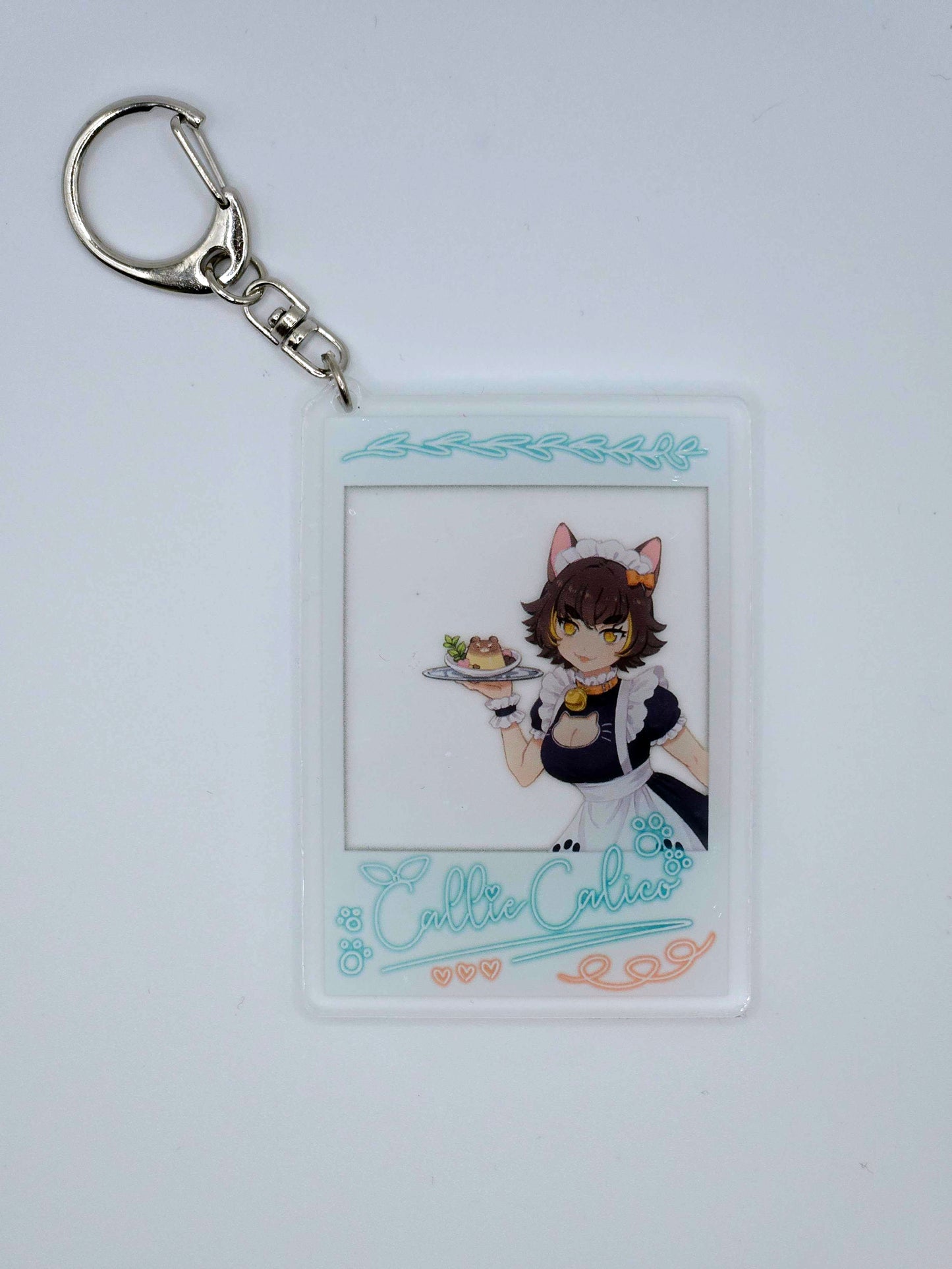 3AM : Callie Calico Maid Polaroid Keychain