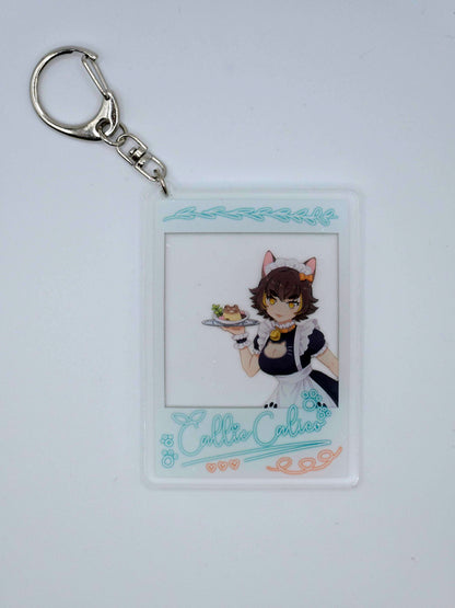 3AM : Callie Calico Maid Polaroid Keychain
