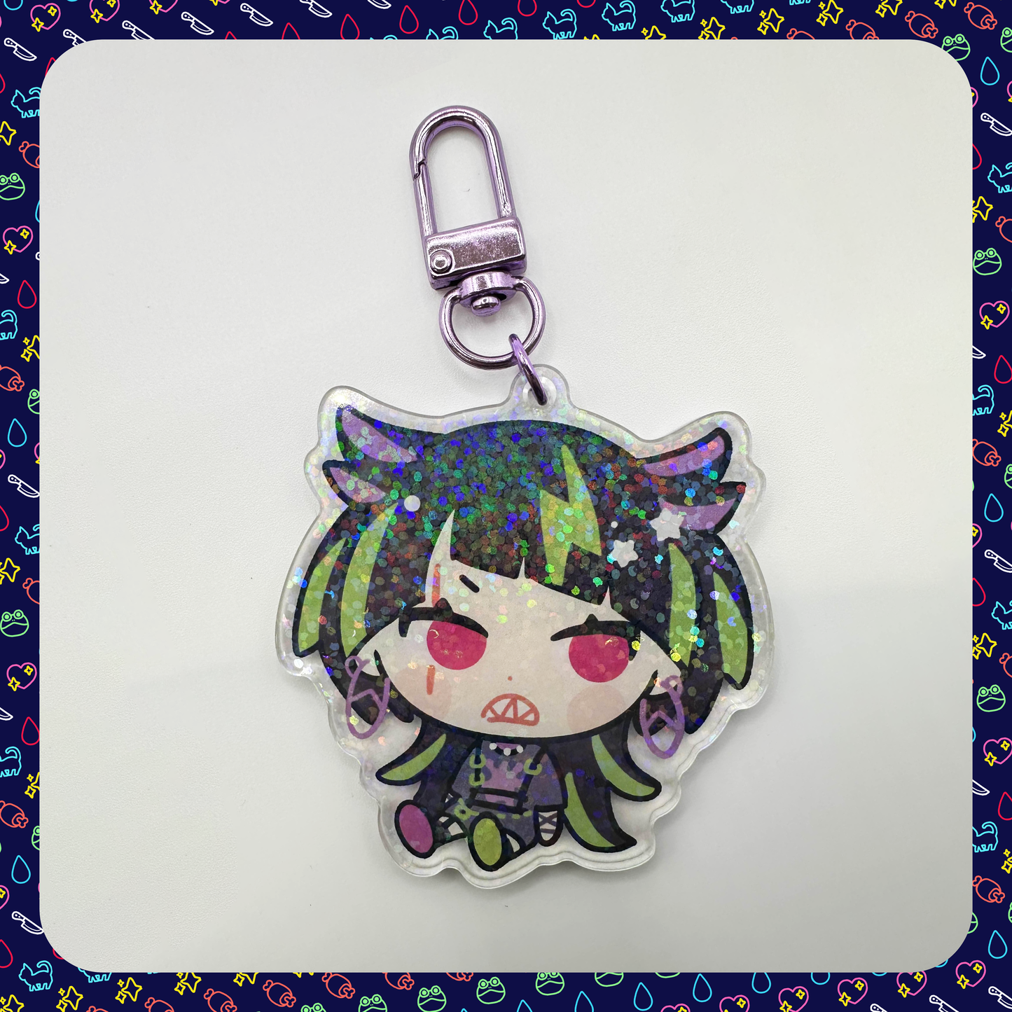 3 AM : Coqui Chibbers Keychain