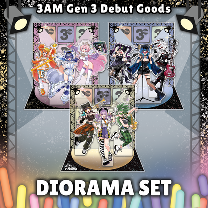 3 AM : RockStar Diorama 3 Set