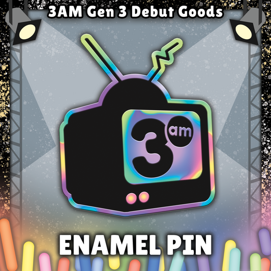 3 AM : Enamel Pin