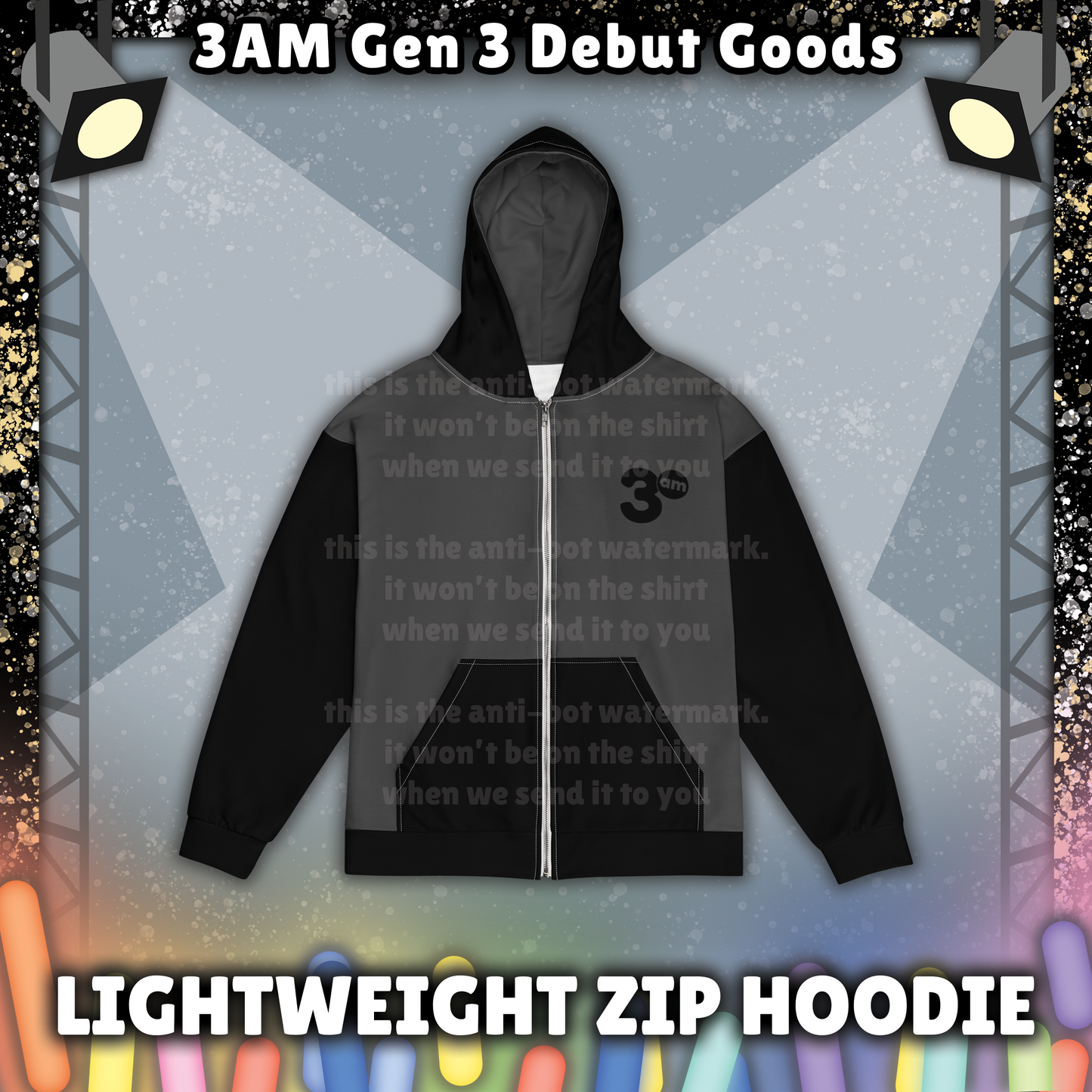 3 AM : Lightweight Hoodie