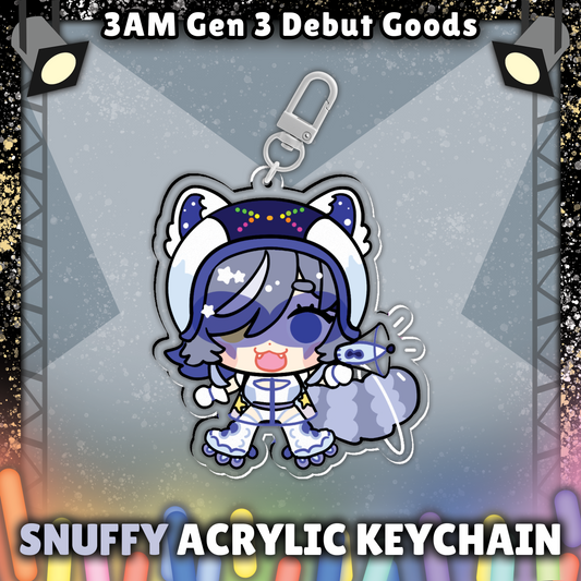 3 AM : RockStar Snuffy Chibbers Keychain