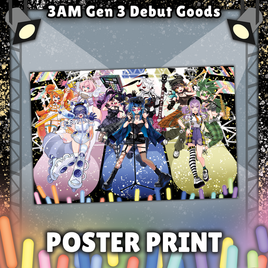 3 AM : RockStar 11x17 Poster Print