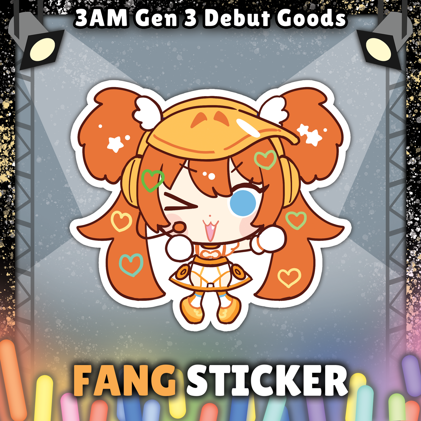 3 AM : Chibbers Stickers