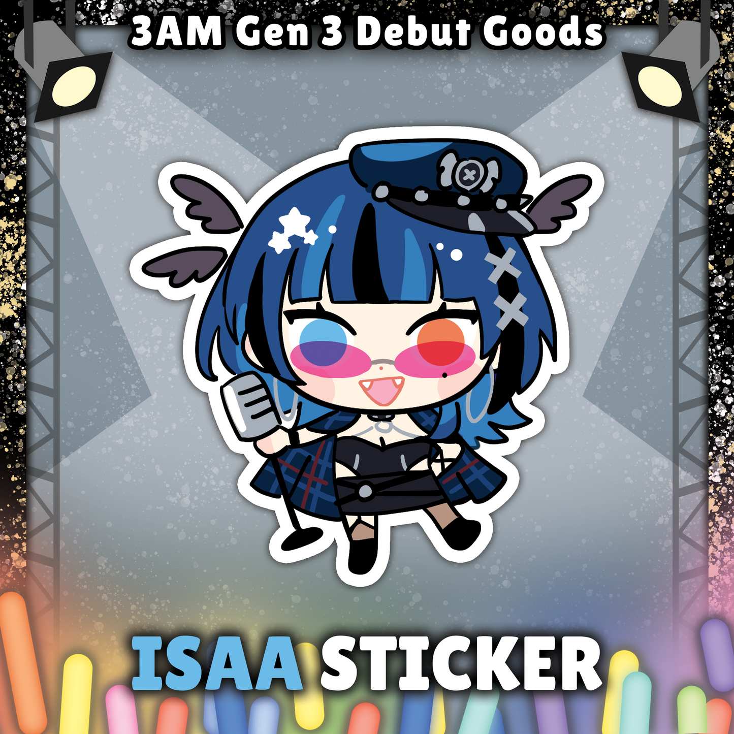 3 AM : Chibbers Stickers