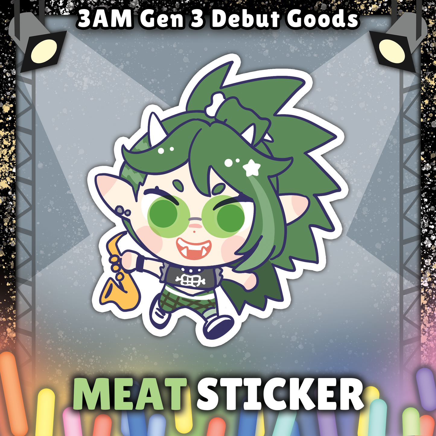 3 AM : Chibbers Stickers