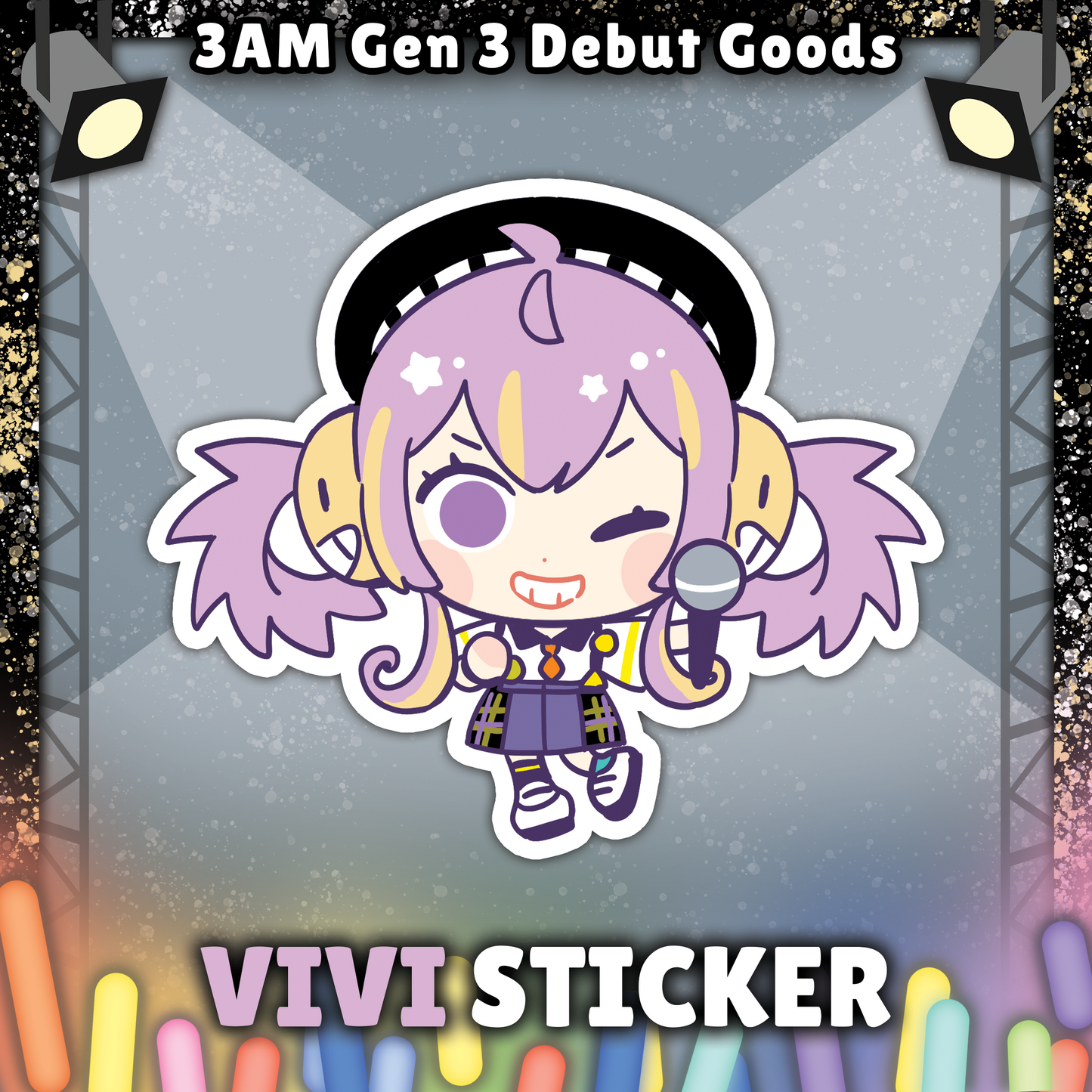 3 AM : Chibbers Stickers