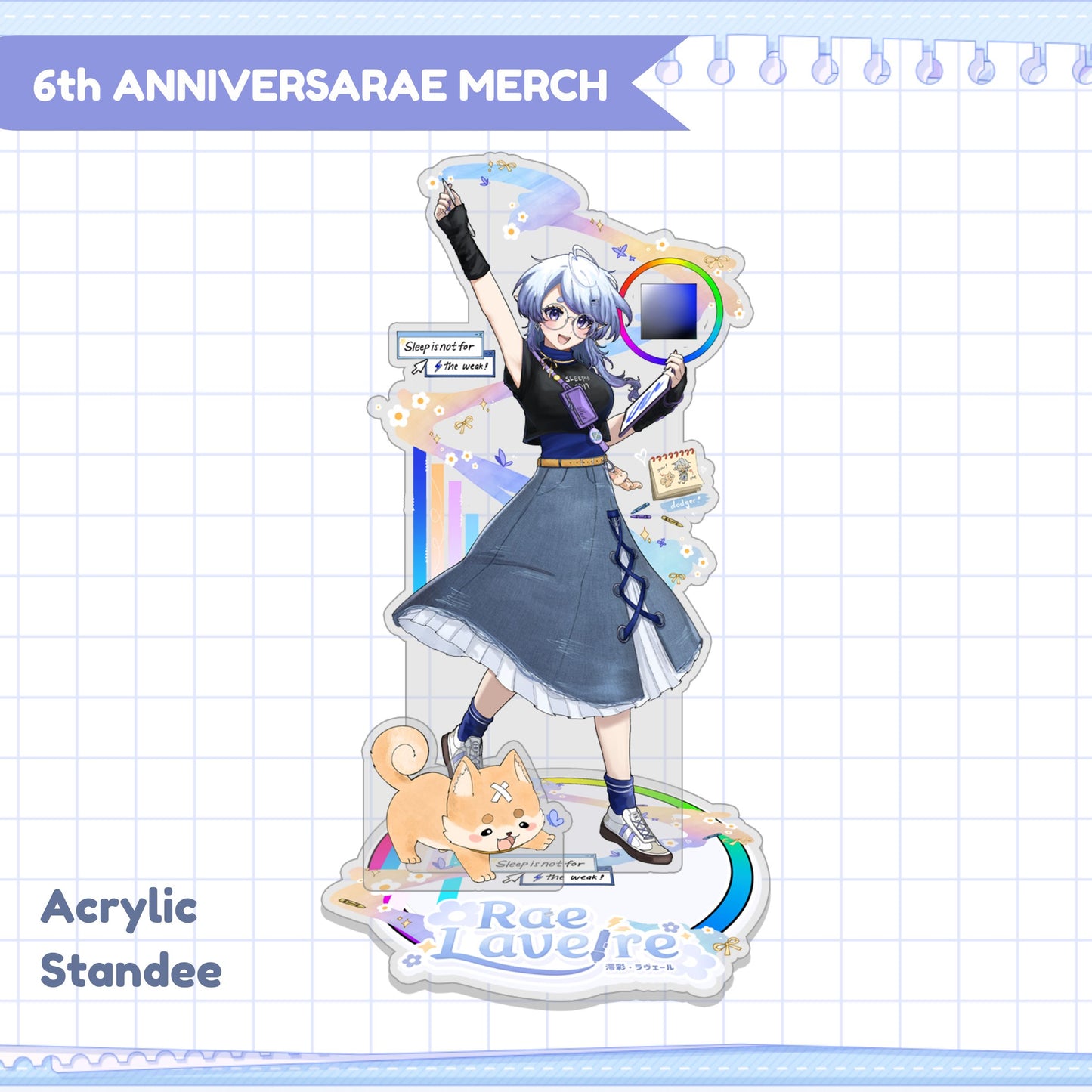 Rae Laveire : Acrylic Standee