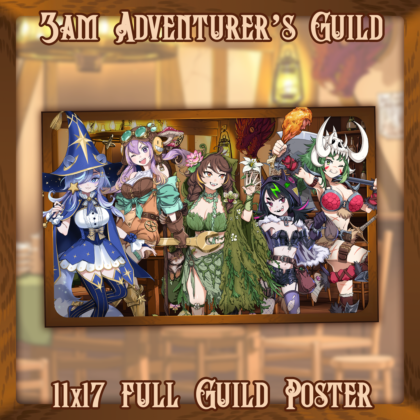 3 AM : Adventurer's Guild Poster