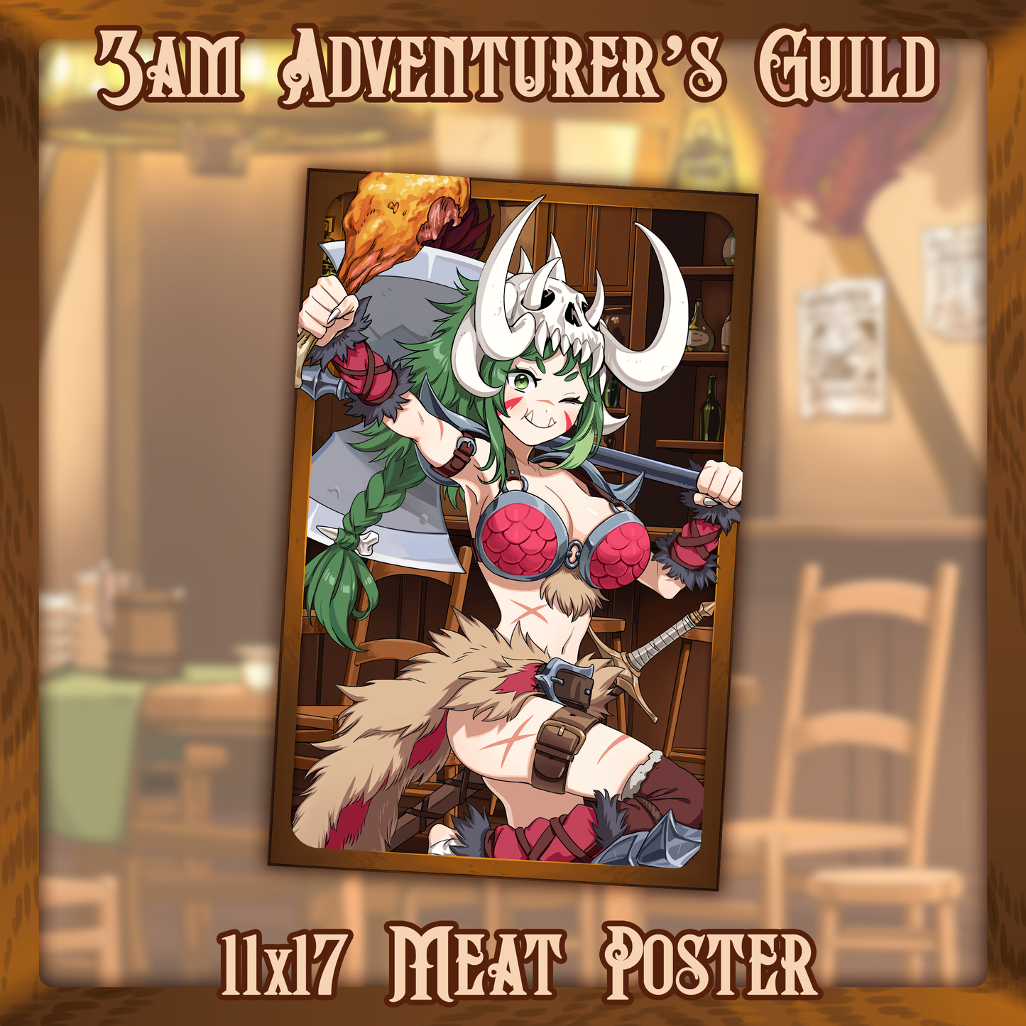 Meat : Adventurer's Guild Poster