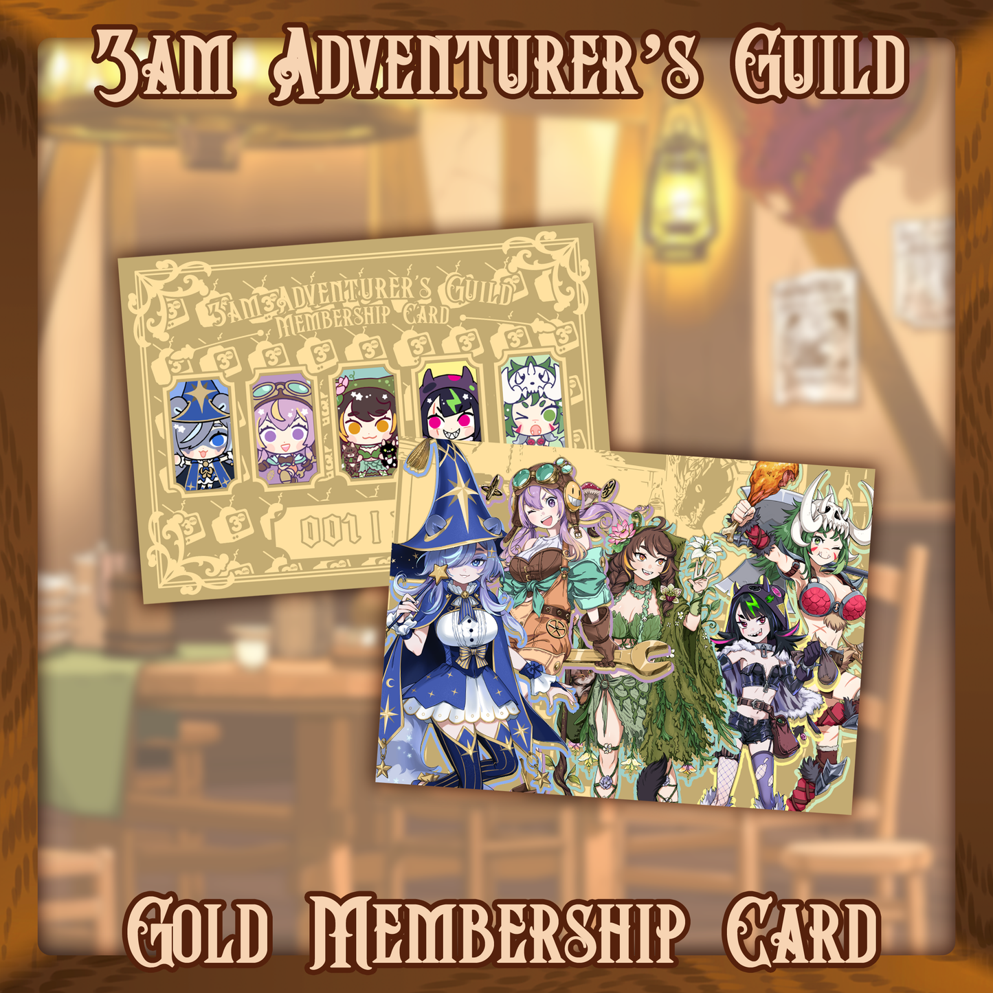 3 AM : Guild Membership Card
