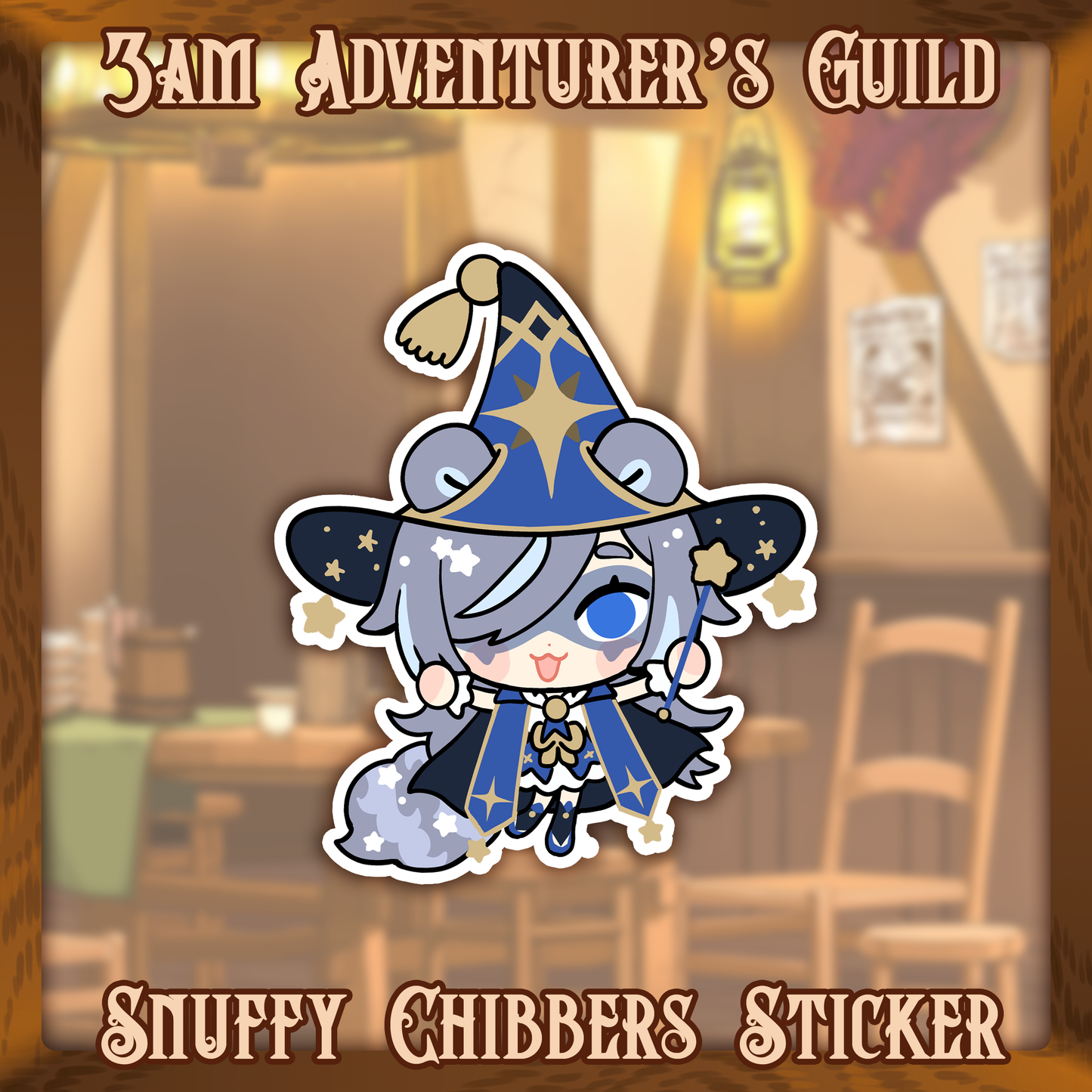 3 AM : Adventurer's Guild Chibbers Stickers