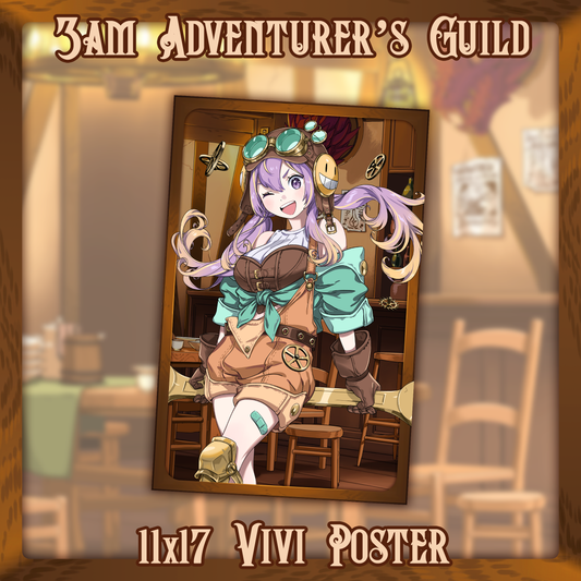 Vivi : Adventurer's Guild Poster