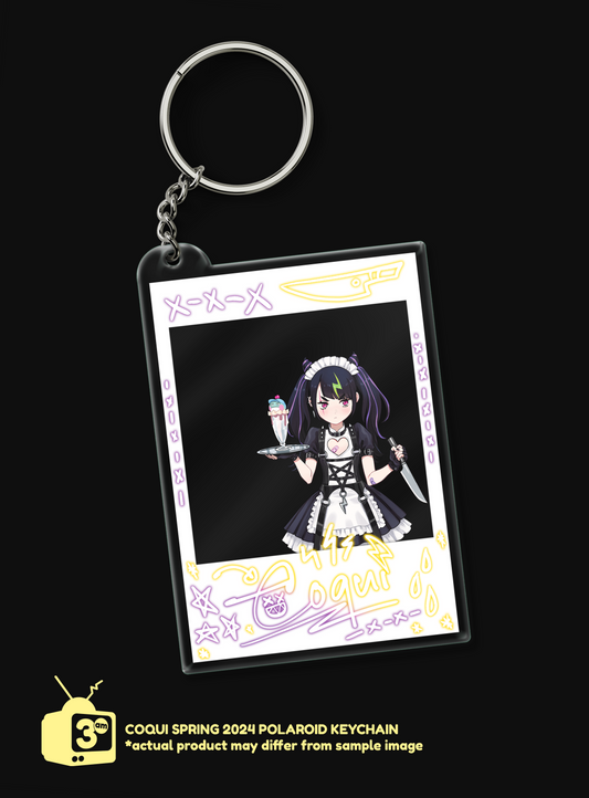 3AM : COQUI Maid Polaroid Keychain
