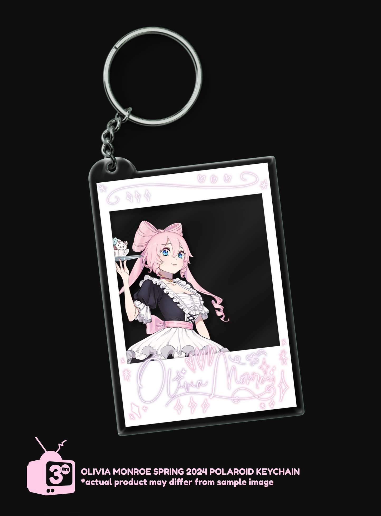 3AM : Olivia Monroe Maid Polaroid Keychain