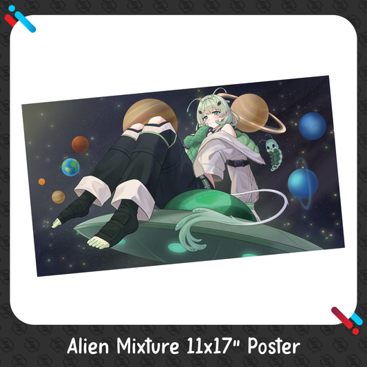 Alien Mixture :  11x17" Poster