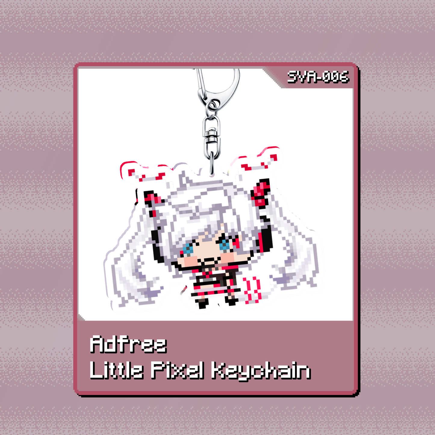 Adfree : Little Pixel Keychain (SVA-006)
