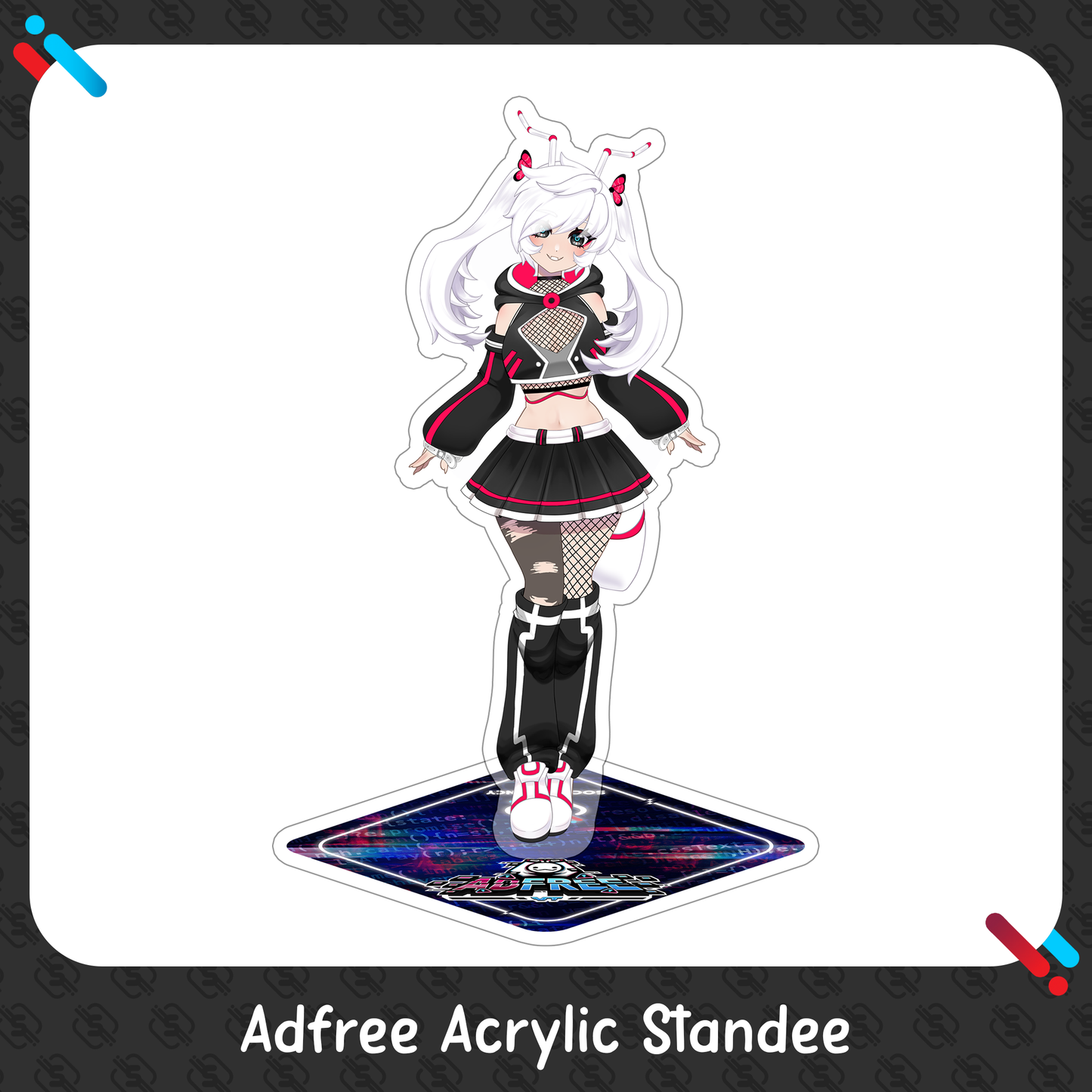 Adfree : Acrylic Standee