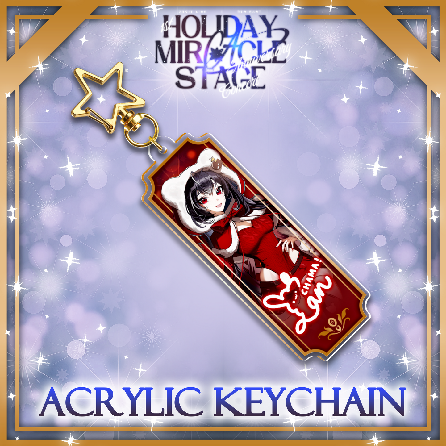 Lan : Acrylic Keychain