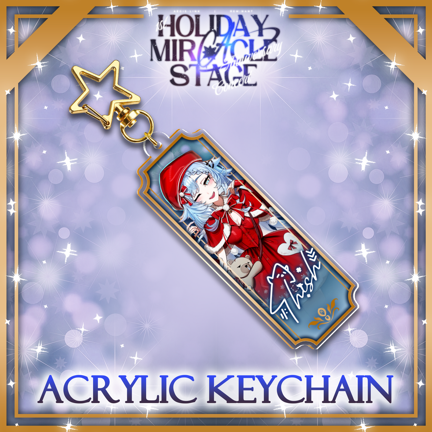 Phish : Acrylic Keychain