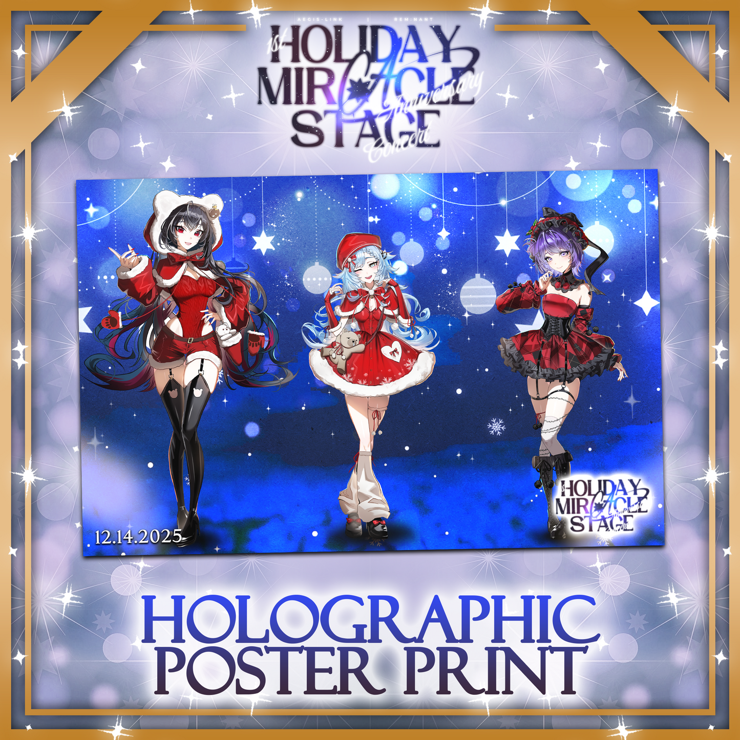 Aegis-Link : Holographic Poster Print