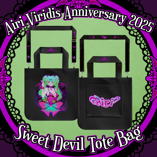 Airi Viridis : Sweet Devil Tote Bag
