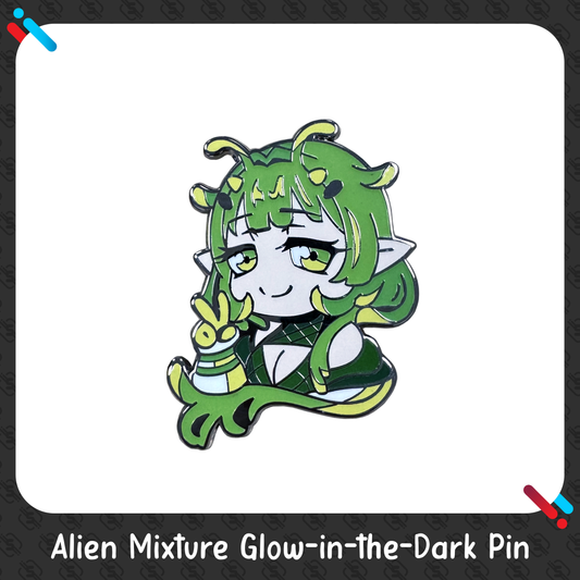Alien Mixture :  Enamel Pin