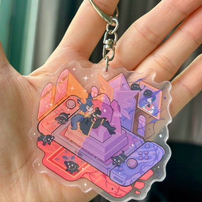 Merryweather : 3D - Acrylic Keychain and Clear Sticker