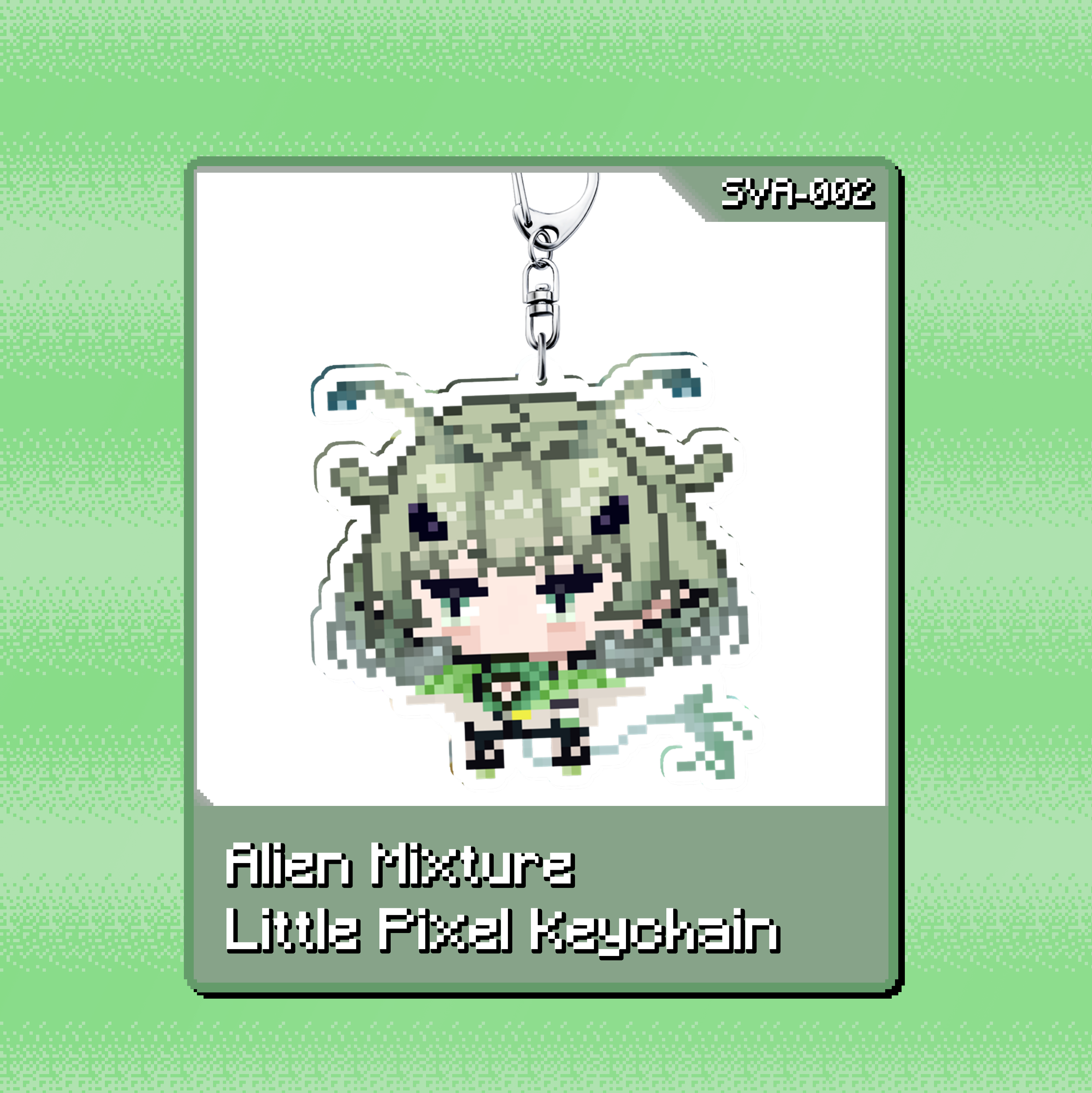 Alien Mixture : Little Pixel Keychain (SVA-002) – Kawa Entertainment