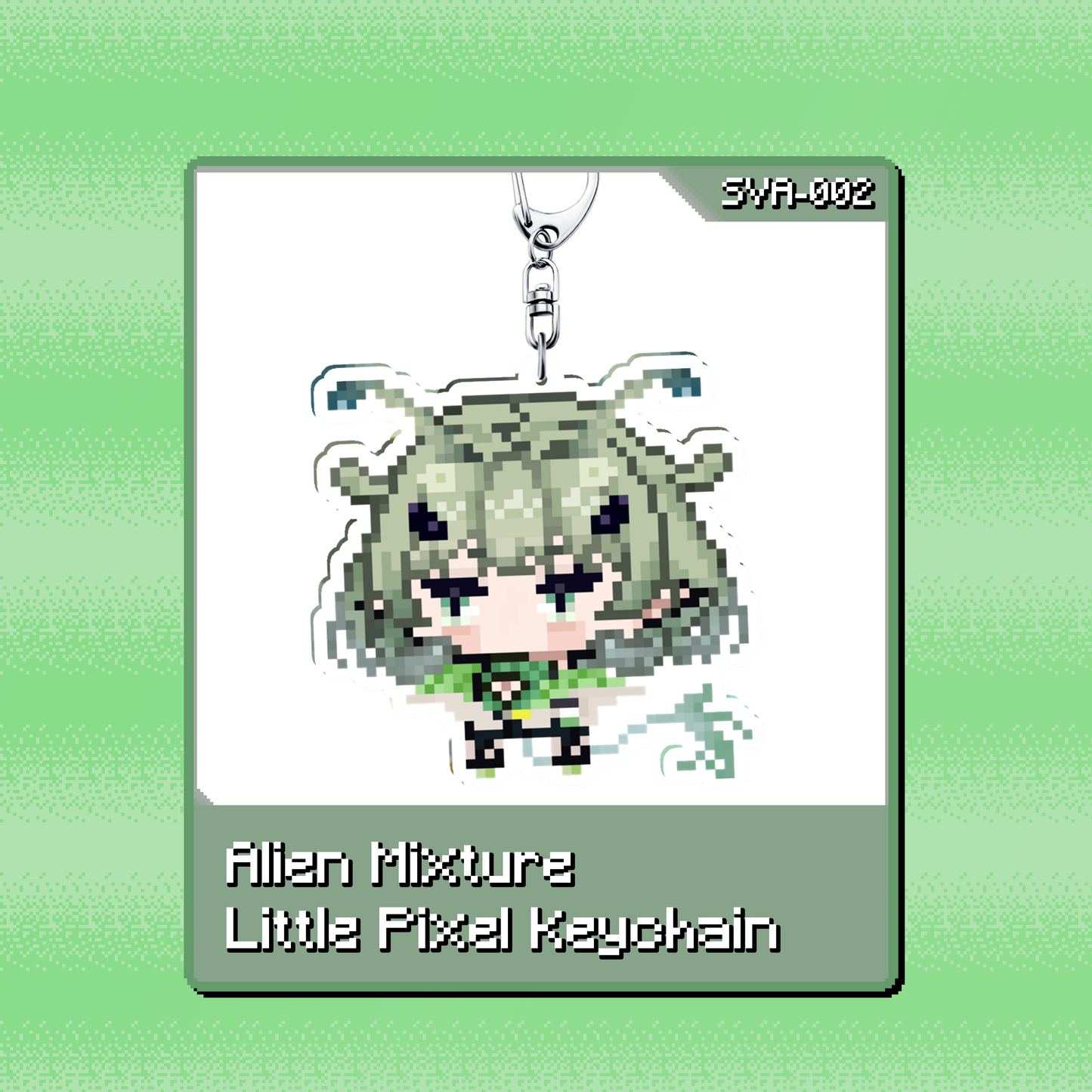Alien Mixture : Little Pixel Keychain (SVA-002)