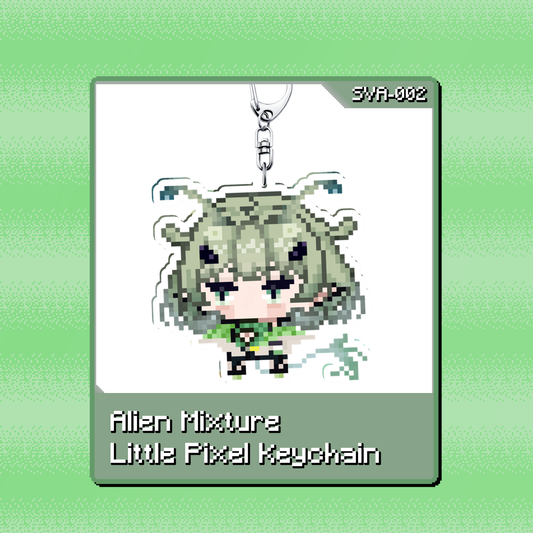 Alien Mixture : Little Pixel Keychain (SVA-002)