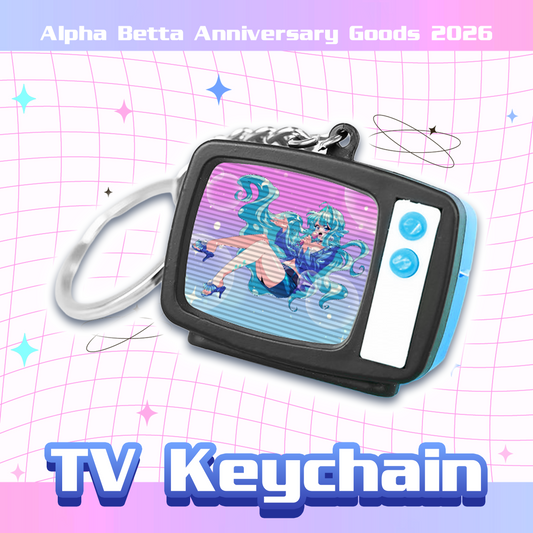 Alpha Betta : TV Keychain [Pre-Order]