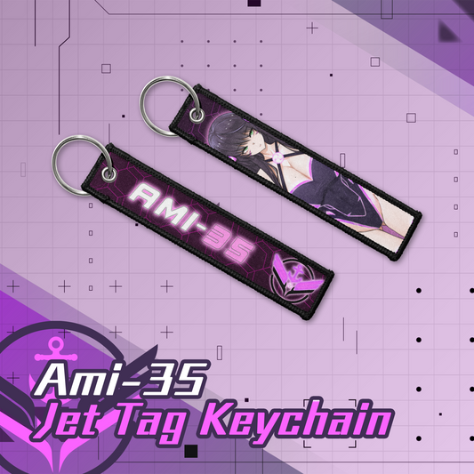 VFleet Project : Ami-35 Jet Tag Keychain