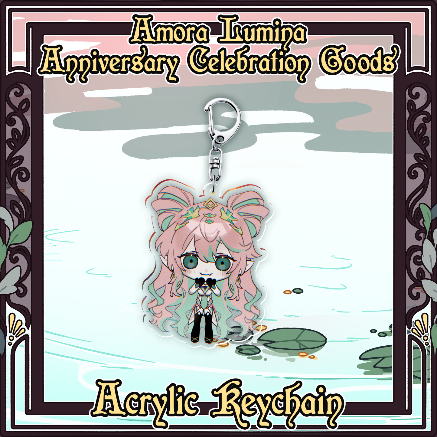 Amora Lumina : Acrylic Keychain